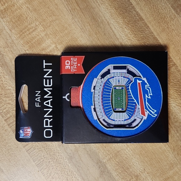 Buffalo Bills Stadium 3-D Holiday Ornament - Picture 1 of 5